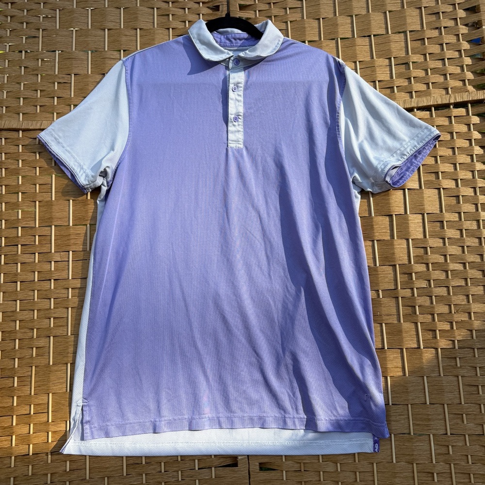 Head Men’s Golf Lavender/White Polo Shirt Men’s Size Large